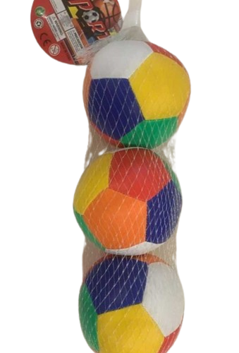Σετ μαλακά μπαλάκια παιχνιδιού - No.3.5 - 3pcs - 7870-50 - 222071