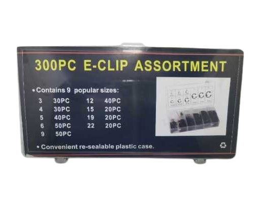 Σετ ασφάλειες εξωτερικές - E-Clip - 300pcs - 678146