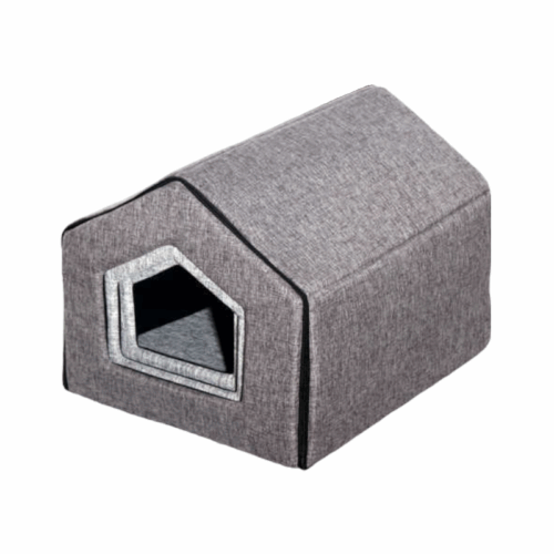 Σπίτι-κρεβάτι κατοικιδίου - 3pcs - 550917 - Grey