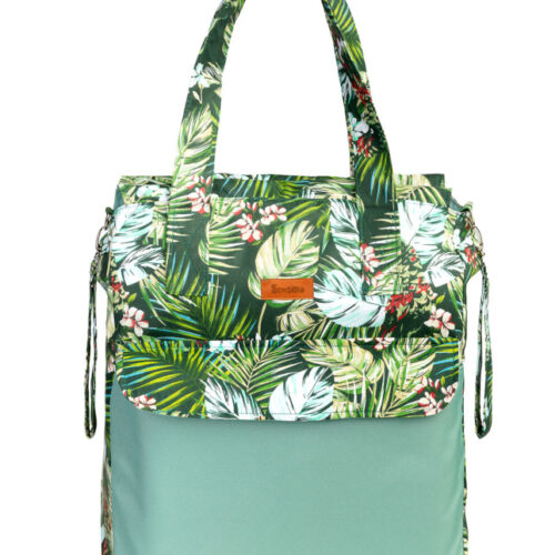 Τσάντα Μαμάς Boho Sensillo Green Jungle 8608