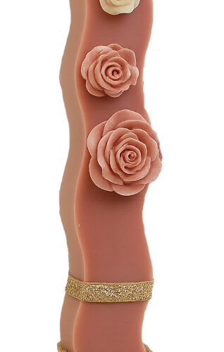 Χειροποίητη Αρωματική Λαμπάδα Apple Flowers 32609990028