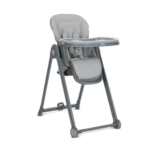 Καρεκλάκι Φαγητού Party Lorelli Grey Leather 2025 10100372506
