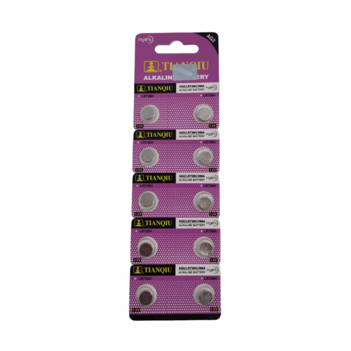 Αλκαλικές μπαταρίες - AG2 - 1.55V - 10pcs - 681026