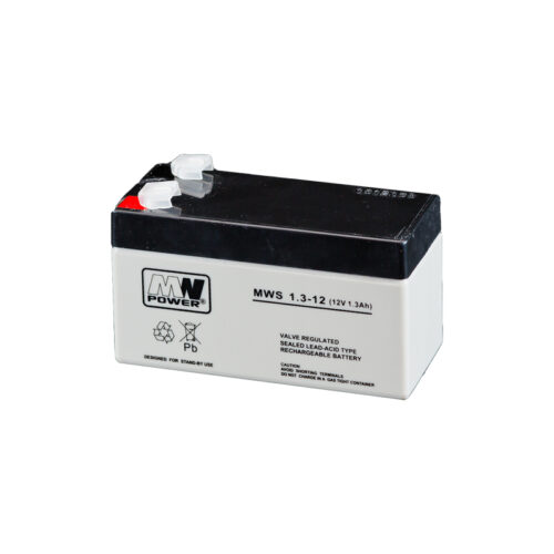 MPL Power Elektro Επαναφορτιζόμενη Μπαταρία Μολύβδου - VRLA MWS 12V/1.3Ah